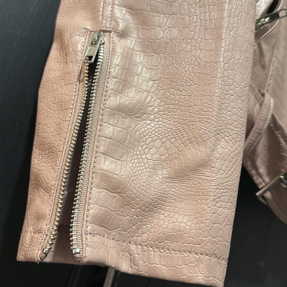 Zenana Faux Leather Moto Jacket - Picture 9 of 11